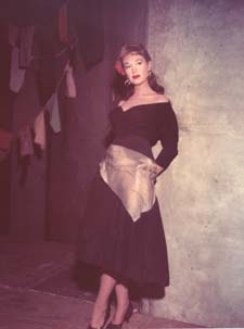 Risë Stevens as Carmen, her signature role at the Metropolitan Opera for 20+ years.