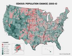 County Population Change: 2000-2010