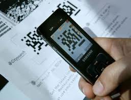 Scanning a QR Code Scanning a QR code with a smartphone