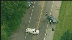 car crash in semi-rural maryland